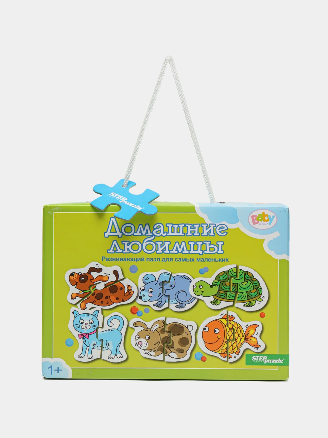 Алый макси пазлы для самых маленьких, 1+