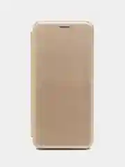 Золотой чехол-книжка для Xiaomi Redmi 12C / Сяоми Редми 12С