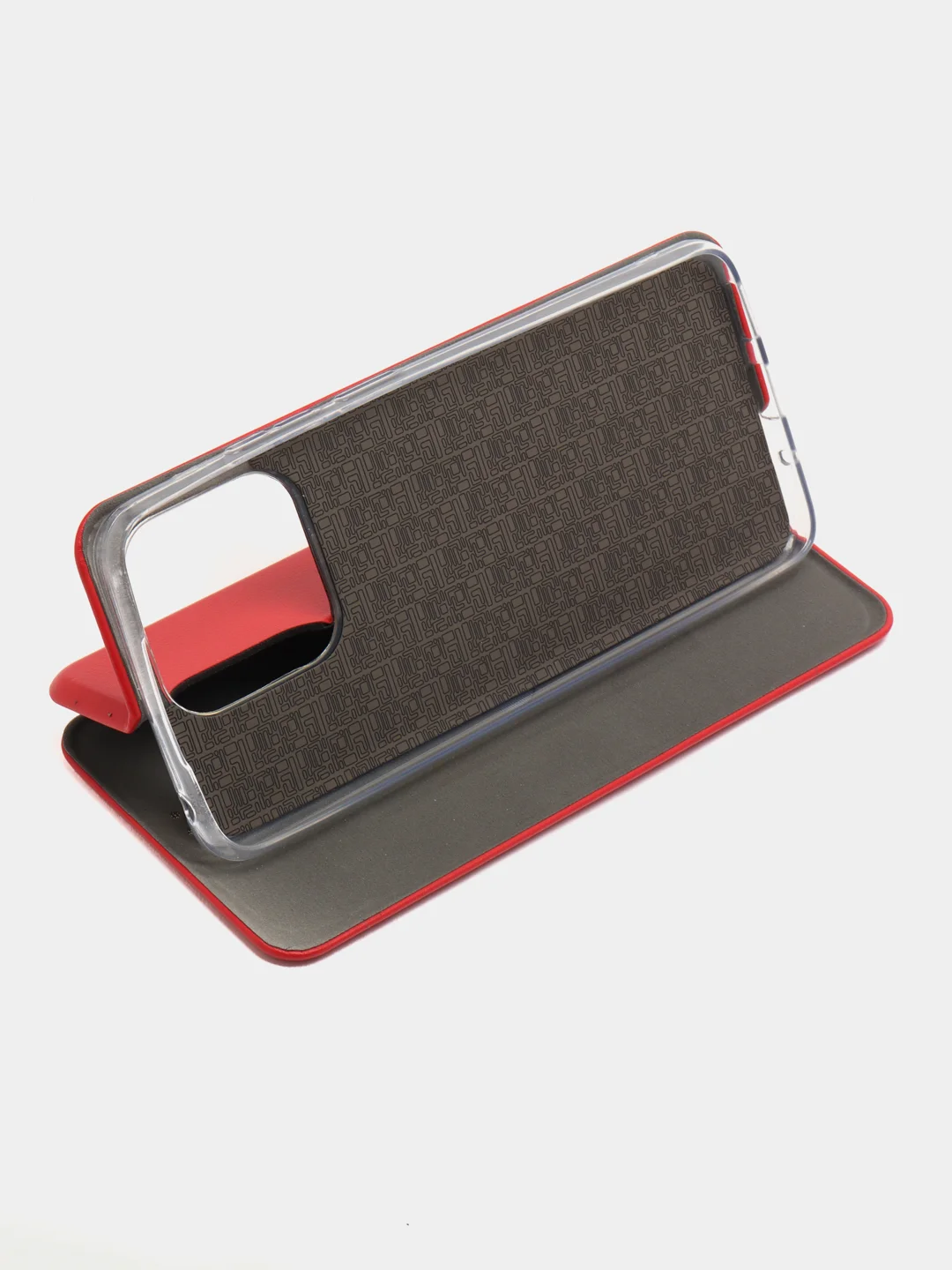 Красный чехол-книжка для Xiaomi Redmi 12C / Сяоми Редми 12С