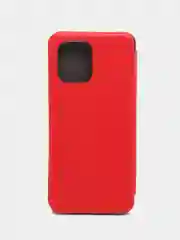 Красный чехол-книжка для Xiaomi Redmi 12 / Сяоми Редми 12