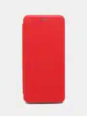 Красный чехол-книжка для Xiaomi Redmi 12 / Сяоми Редми 12