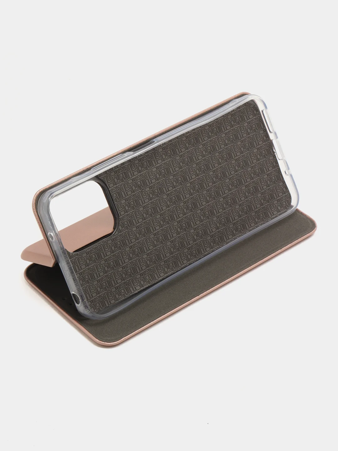 Розовый чехол-книжка для Xiaomi Redmi 12 / Сяоми Редми 12