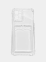 Чехол для Realme C35, Narzo 50A Prime, цветной, с карманом для карт и угловой защитой