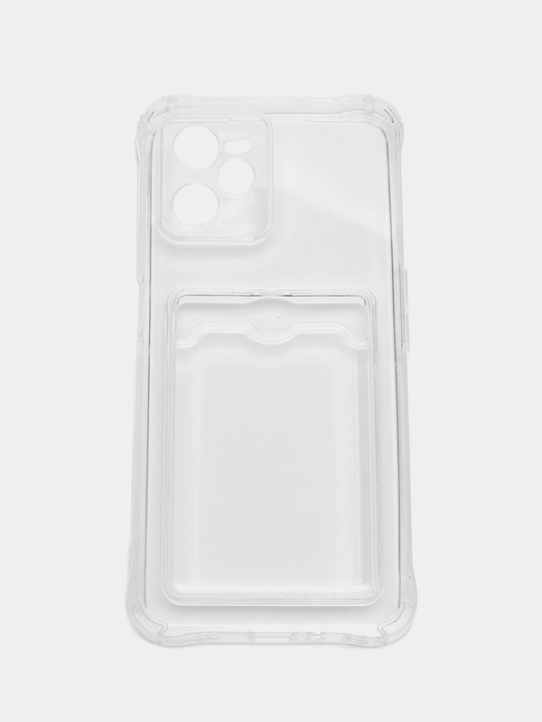 Чехол для Realme C35, Narzo 50A Prime, цветной, с карманом для карт и угловой защитой