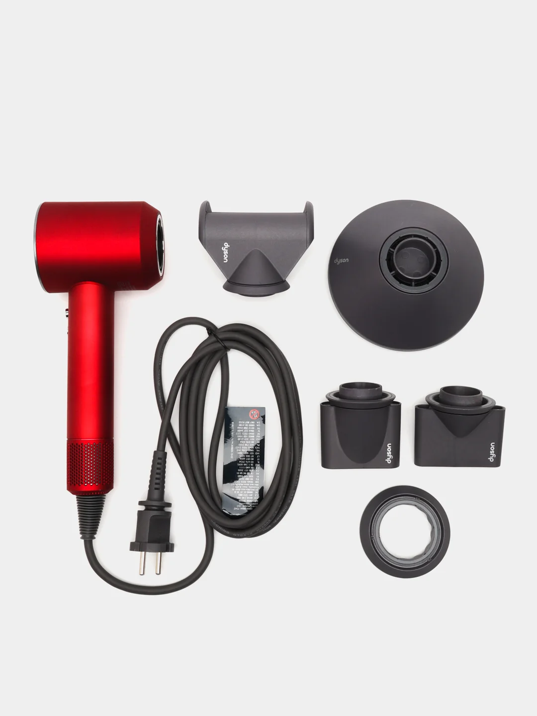 Голубой фен для волос Dyson HD08, вилка российская