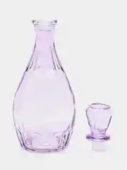 Салатовый графин для крепких напитков, штоф 0,5 л