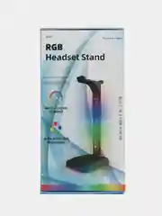 Подставка стойка для наушников RGB подсветкой и USB