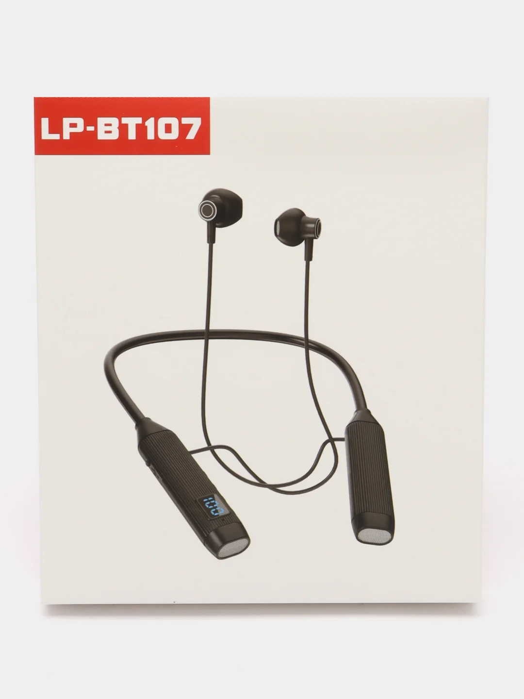 Черный наушники беспроводные, гарнитура, спортивные с ободком Bluetooth LP-BT107