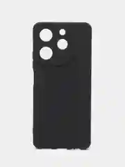 Черный силиконовый чехол Tecno Spark 10 Pro (Техно спар 10 про), с защитой камеры