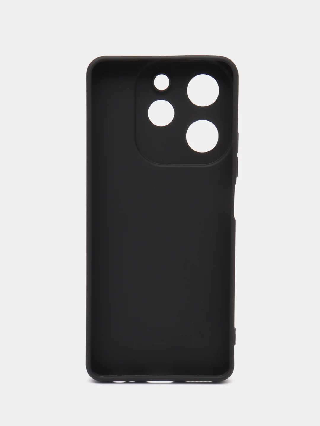 Черный силиконовый чехол Tecno Spark 10 Pro (Техно спар 10 про), с защитой камеры