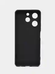 Черный силиконовый чехол Tecno Spark 10 Pro (Техно спар 10 про), с защитой камеры