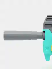 Лазурный электрический водный пистолет CLOCK на аккумуляторе, для детей