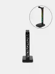 Подставка стойка для наушников RGB подсветкой и USB