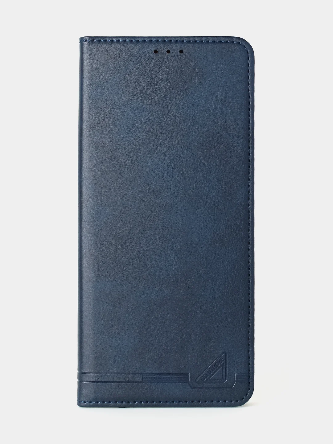 Синий чехол-книжка GQ для Tecno Spark 10 Pro из высококачественной искусственной кожи