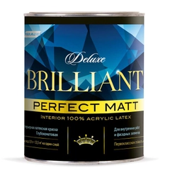 PARADE DELUXE Brilliant Perfect Matt, краска акриловая, интерьерная, белая, 0,9 л