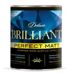 PARADE DELUXE Brilliant Perfect Matt, краска акриловая, интерьерная, белая, 0,9 л