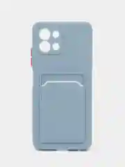 Силиконовый чехол для Infinix Hot 11 2022 (Хот 11 2022), картхолдер, матовый