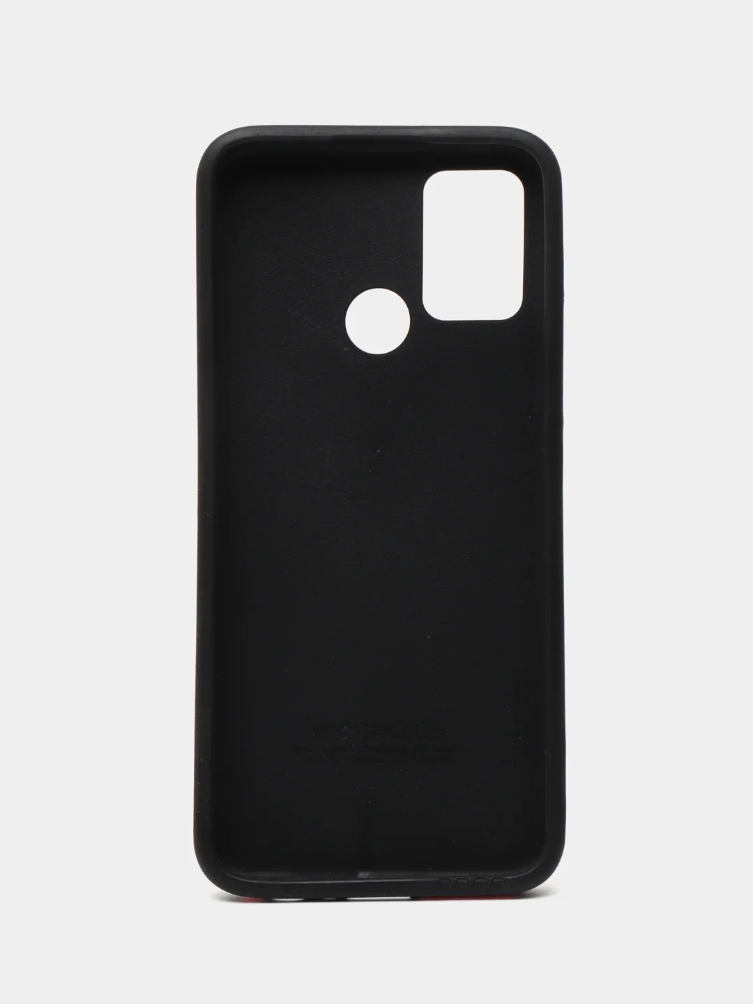 Пастельно-коралловый чехол текстильно-прорезиненный на Honor 9A