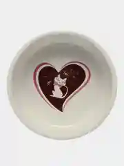 Миска керамическая для кошек "Гламур", 0,33 л