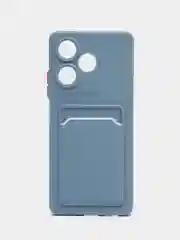 Красный силиконовый чехол для Infinix Hot 30, с защитой камеры, прозрачный