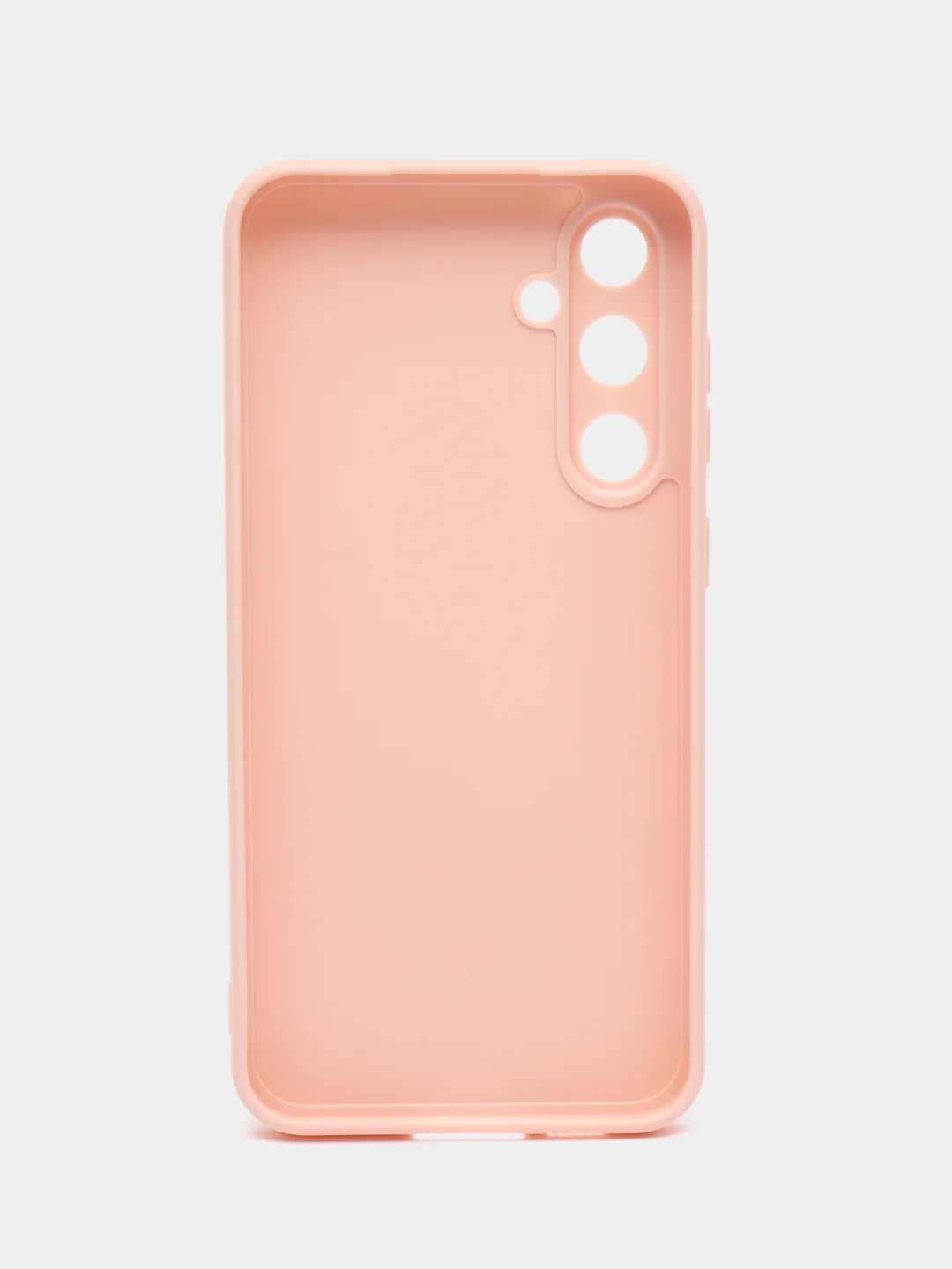Пудровый силиконовый чехол для Samsung Galaxy S23 FE (Самсунг галакси с 23 фе), прозрачный