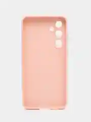 Пудровый силиконовый чехол для Samsung Galaxy S23 FE (Самсунг галакси с 23 фе), прозрачный