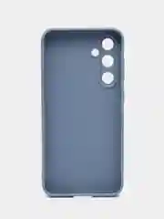 Синий меланж силиконовый чехол для Samsung Galaxy S23 FE (Самсунг галакси с 23 фе), прозрачный
