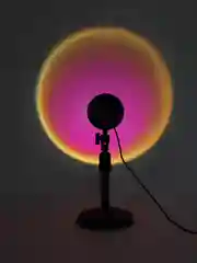 Лампа-светильник "Закат", RGB для съемок фото, видео, селфи, настольная, подарок