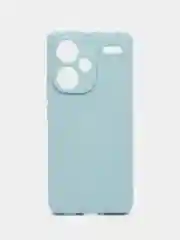 Светло-синий чехол для Redmi Note 13 Pro Plus 5G (Рэдми Нот 13 Про плюс 5Ж), силиконовый