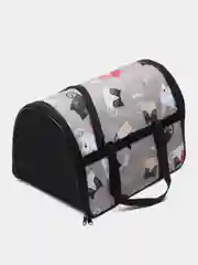 Серый сумка переноска для кошек и собак, жесткий каркас, 3 размера