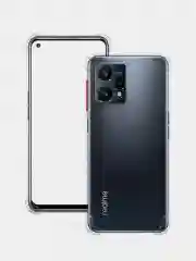 Черный силиконовый чехол для Realme 9 5G / Realme 9 Pro (Реалми 9 Про) прозрачный, черный