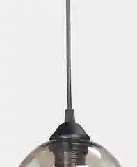 Подвес Vitaluce V4540-1/1S, 1 лампа 3м2, Е27, 60Вт, чёрный матовый