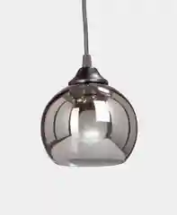Люстра подвесная Vitaluce V4361-1/3S, 3 лампы 9м2, Е27, 60Вт, чёрный матовый