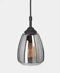 Подвес Vitaluce V2966-1/1S, 1 лампа 3 м2, Е27 40Вт, цвет чёрный, матовый