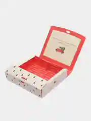 Слоновая кость коробка подарочная новогодняя, разные размеры, 7 вариантов