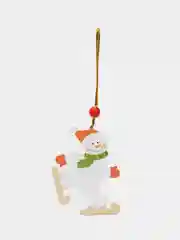 Лавандовый новогодняя ёлочная игрушка из дерева / подвеска - украшение на ёлку / Новый год