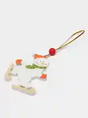Лавандовый новогодняя ёлочная игрушка из дерева / подвеска - украшение на ёлку / Новый год