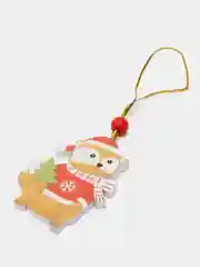 Манго новогодняя ёлочная игрушка из дерева / подвеска - украшение на ёлку / Новый год