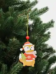 Манго новогодняя ёлочная игрушка из дерева / подвеска - украшение на ёлку / Новый год
