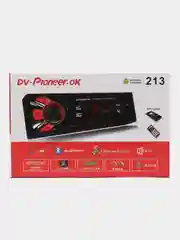 Автомагнитола Pioneer.ok-213, 1 din, Bluetooth, AUX, USB, пульт