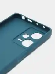 Синий чехол для Xiaomi Redmi Note 12 Pro + Plus 5G, силиконовый