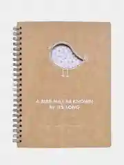 Тетрадь общая Be Smart "Bird", 156х207 мм, 96 листов, клетка,спираль