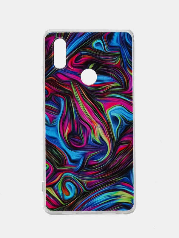 Чехол силиконовый с рисунком на Xiaomi Mi8SE