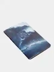 Блокнот, Be Smart, 130х210 мм, 48 л.,скрепка."Storm", брызги. Для записи иностранных слов