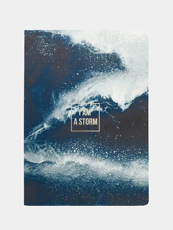 Тетрадь общая Be Smart "Storm", 150х210 мм, 48 листов, клетка, скрепка