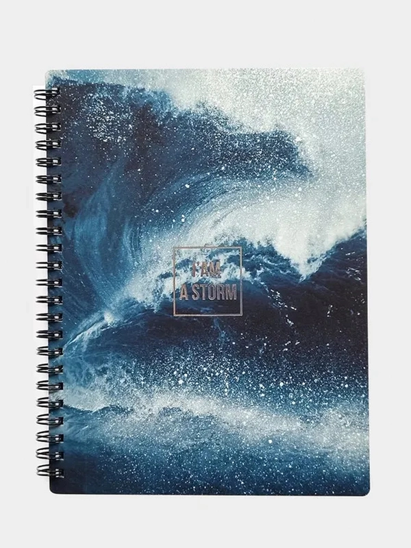 Тетрадь общая Be Smart "Storm", 156х207 мм, 120 листов, клетка, спираль