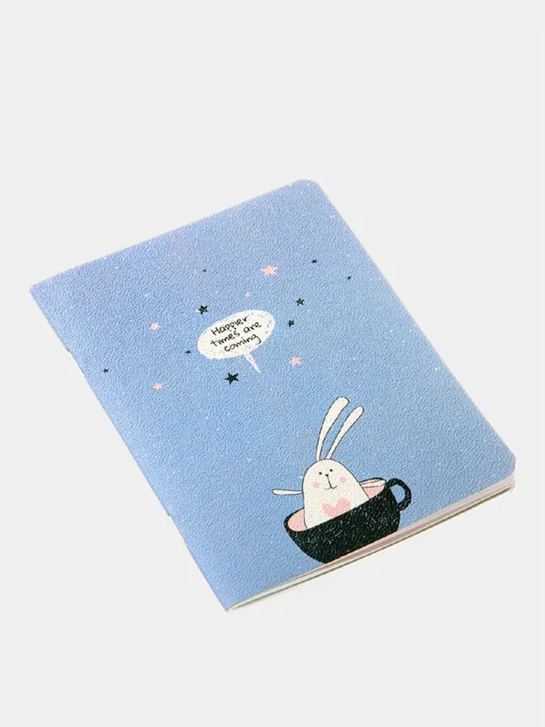 Блокнот, Be Smart, 105х140 мм, 32 л., клетка,скрепка. Коллекция "Bunny", синий