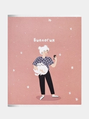 Тетрадь общая Be Smart "Blogger", 165х203 мм, 48 листов, клетка,скрепка