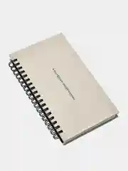 Блокнот, Be Smart, 94х174 мм, 100 л., клетка, твердый переплет, спираль."Aesthetics", беж