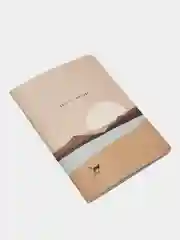 Тетрадь общая Be Smart "Mountains", 150х210 мм, 48 листов, клетка, скрепка, закат